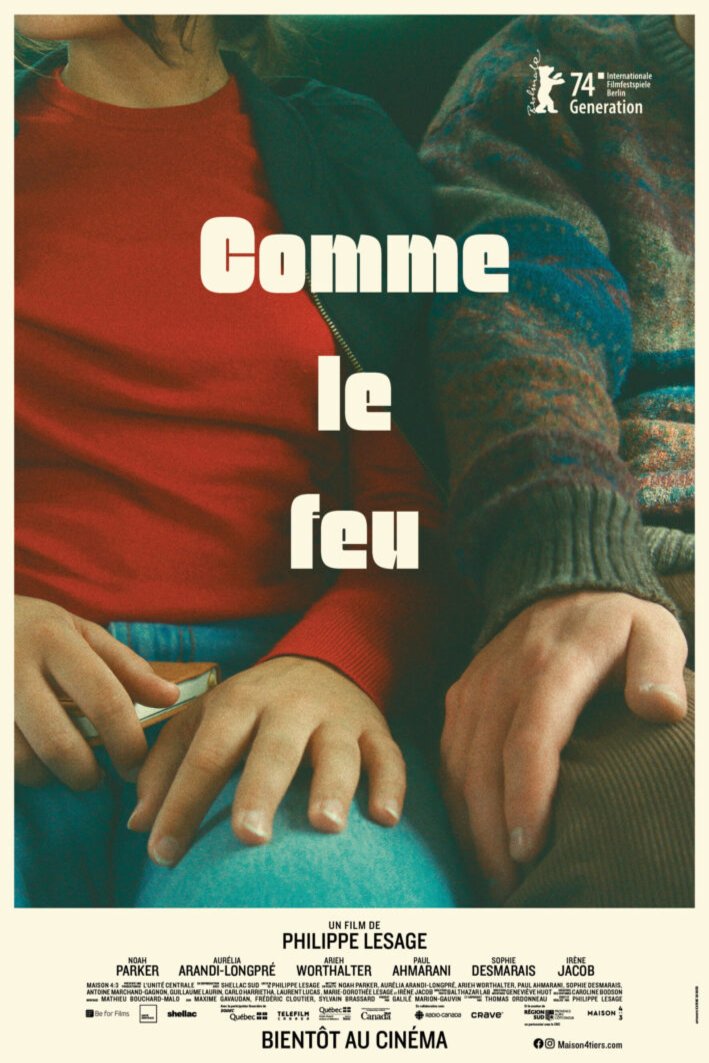 L'affiche du film Comme le feu