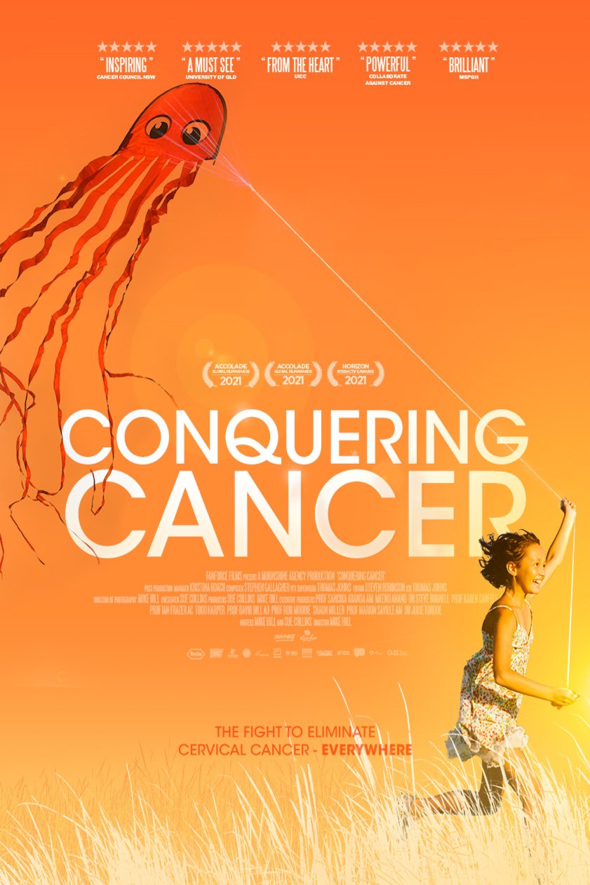 L'affiche du film Conquering Cancer
