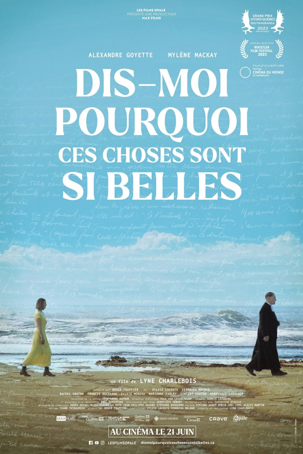 L'affiche du film Dis-moi pourquoi ces choses sont si belles