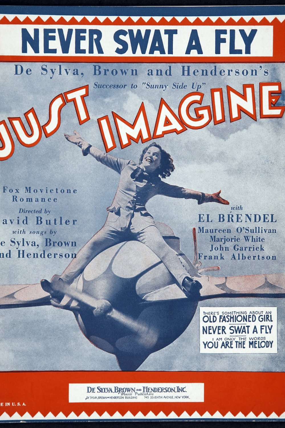 L'affiche du film Just Imagine