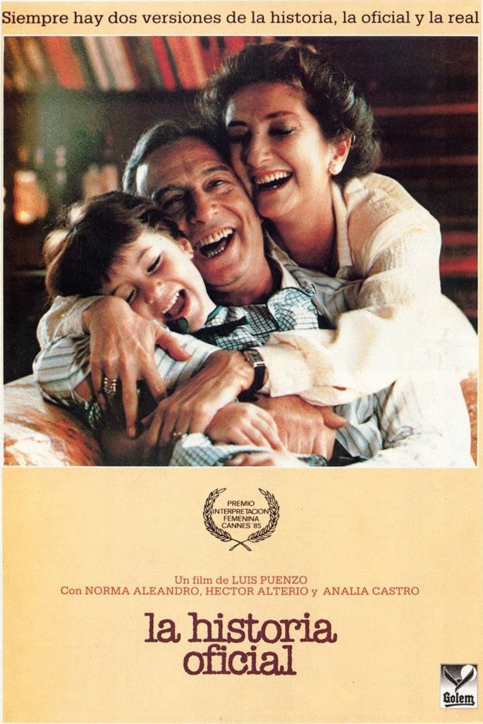 L'affiche du film La Historia oficial