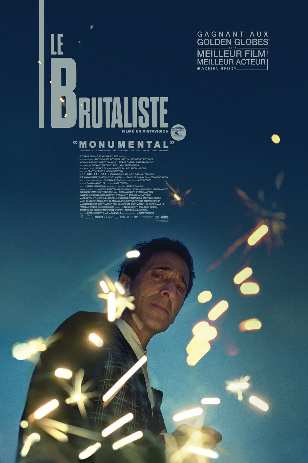 L'affiche du film Le Brutaliste