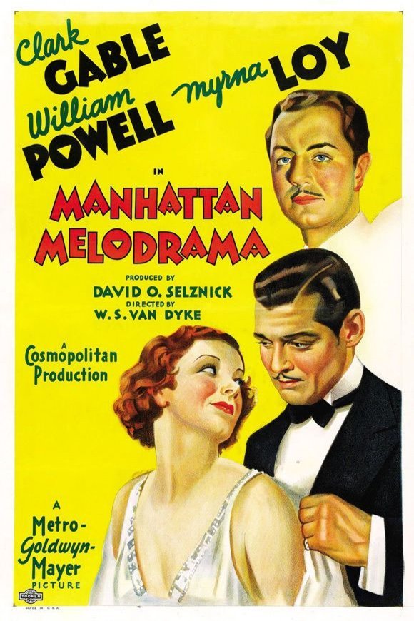Poster of the movie Manhattan Melodrama