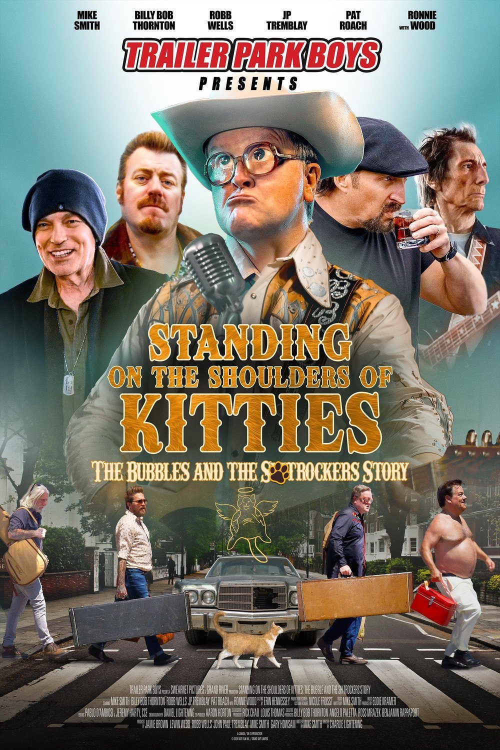 L'affiche du film Standing on the Shoulders of Kitties