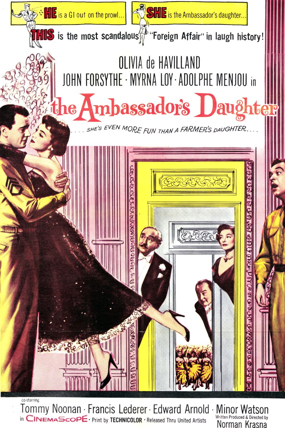 L'affiche du film The Ambassador's Daughter