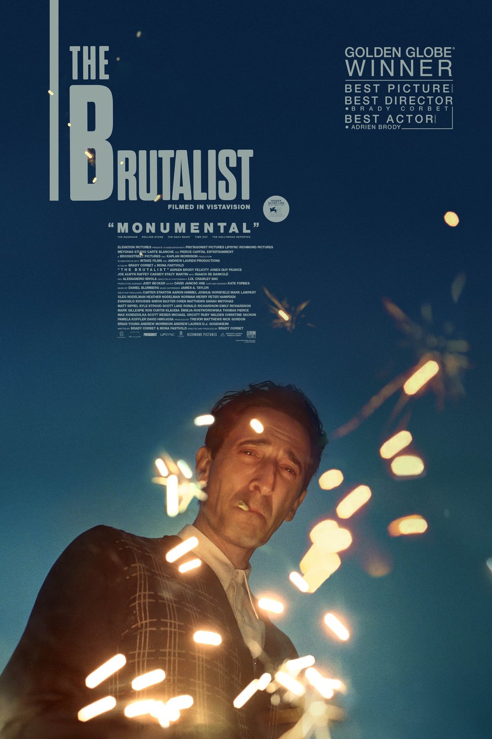 Poster of the movie The Brutalist [2024]