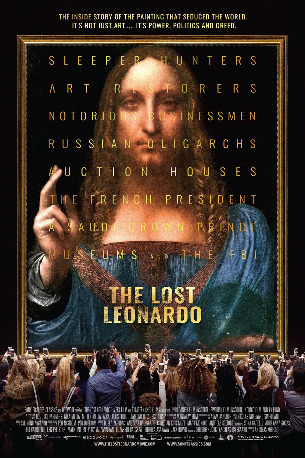 L'affiche du film The Lost Leonardo