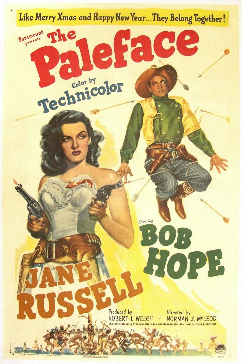 L'affiche du film The Paleface