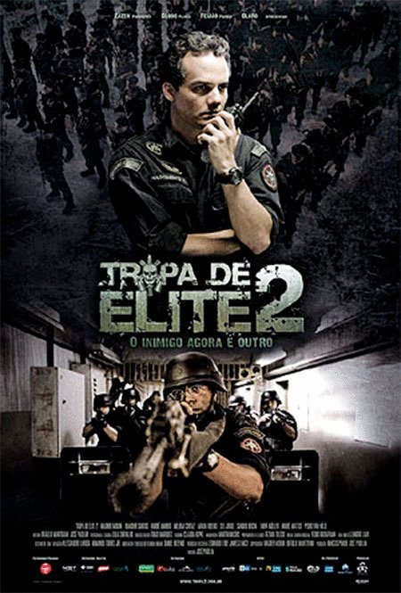 L'affiche du film Tropa de Elite 2: O Inimigo Agora É Outro