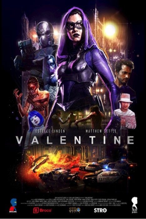 Poster of the movie Valentine: The Dark Avenger