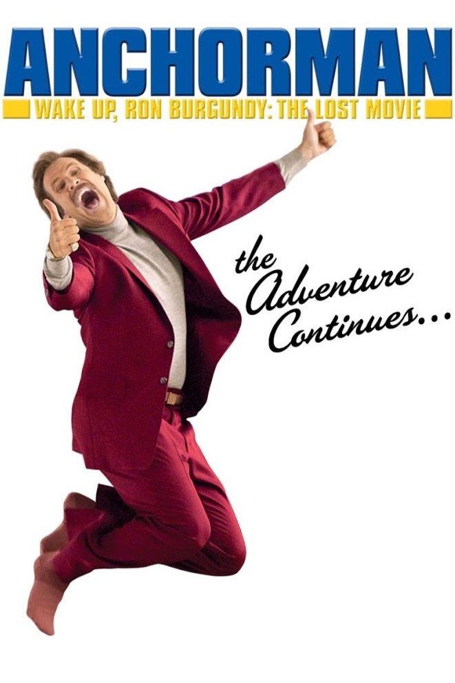 L'affiche du film Wake Up, Ron Burgundy: The Lost Movie