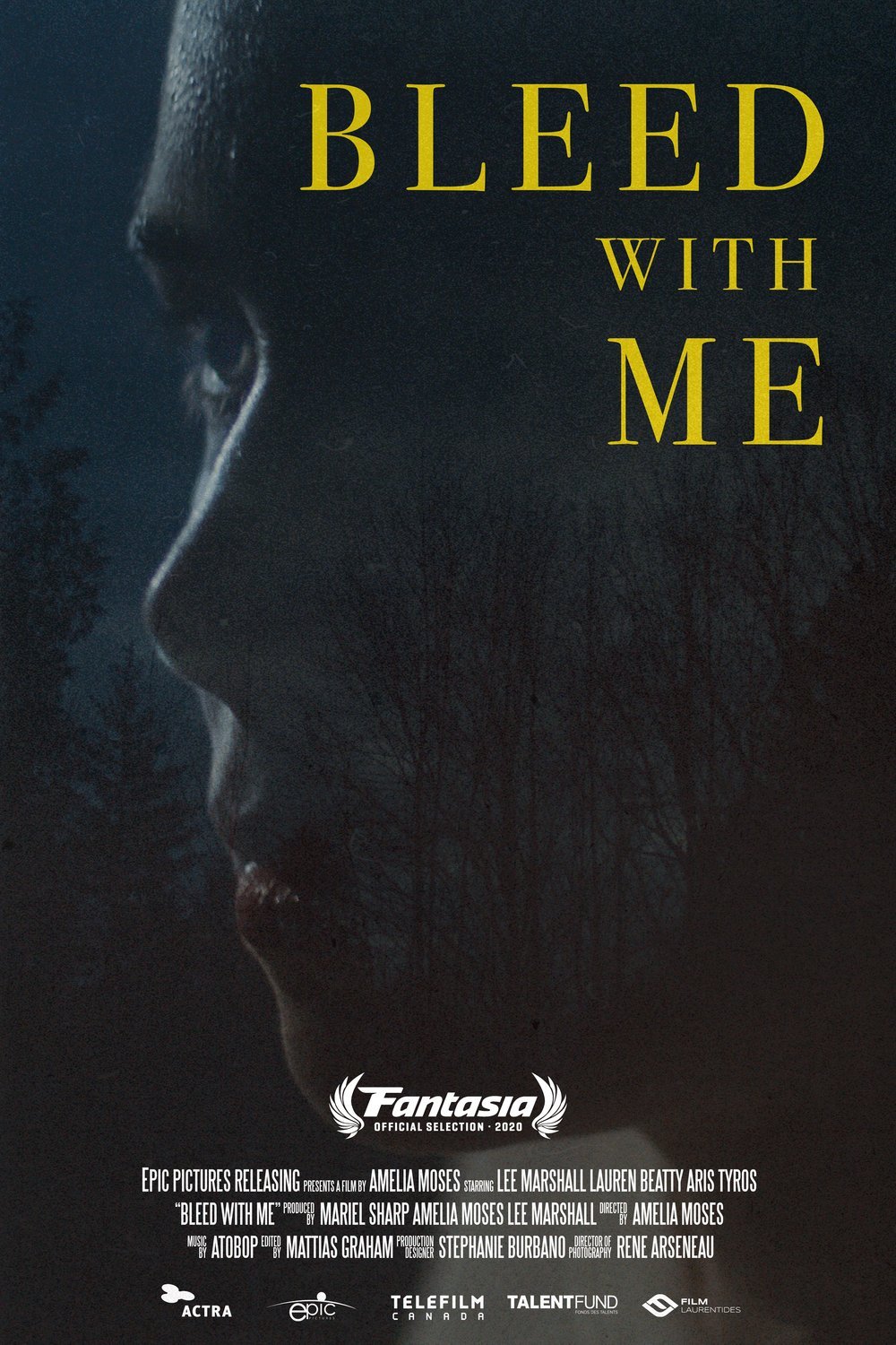 L'affiche du film Bleed with Me