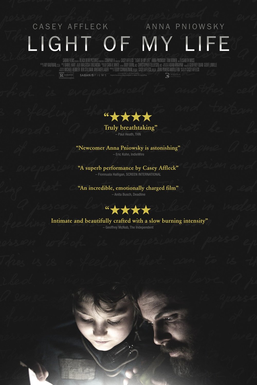 L'affiche du film Light of My Life