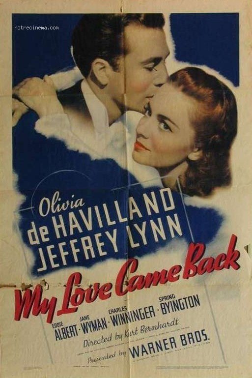 L'affiche du film My Love Came Back