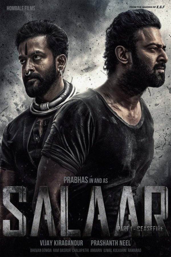 L'affiche du film Salaar: Cease Fire - Part 1