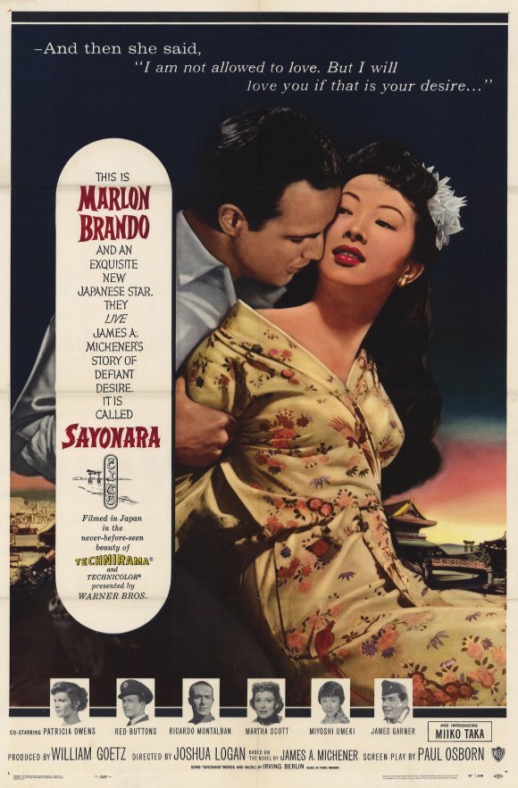 L'affiche du film Sayonara