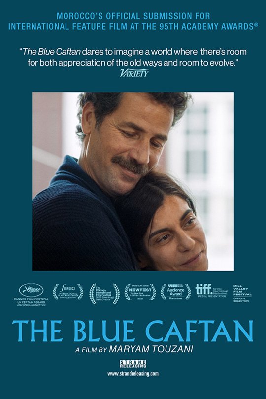 L'affiche du film Le bleu du caftan