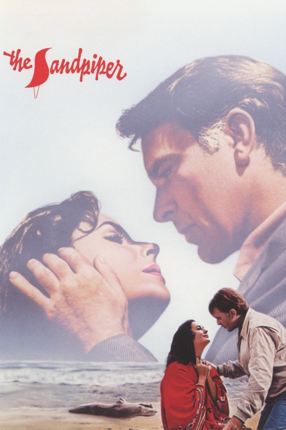 L'affiche du film The Sandpiper
