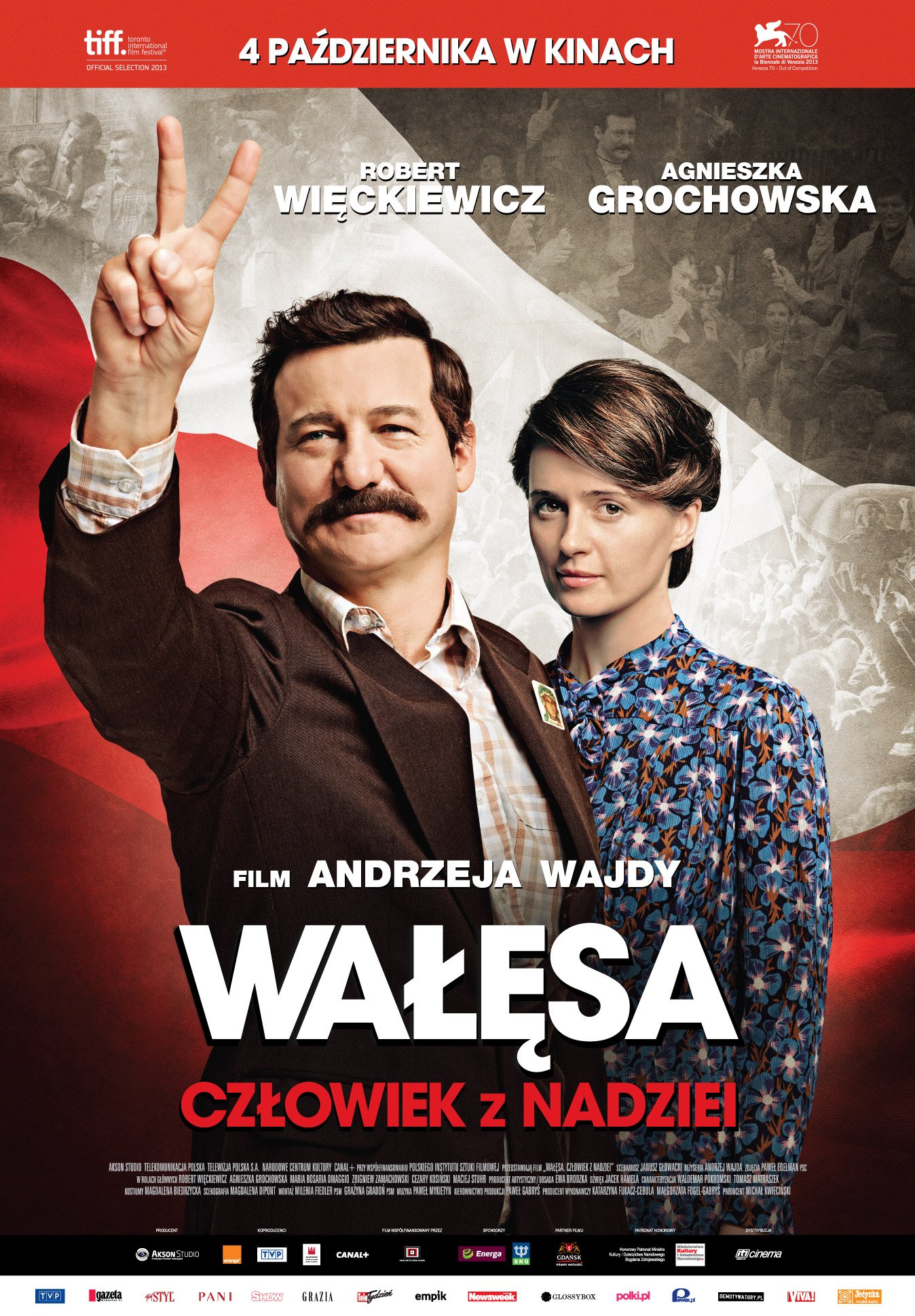 L'affiche du film Wałęsa: Czlowiek z nadziei