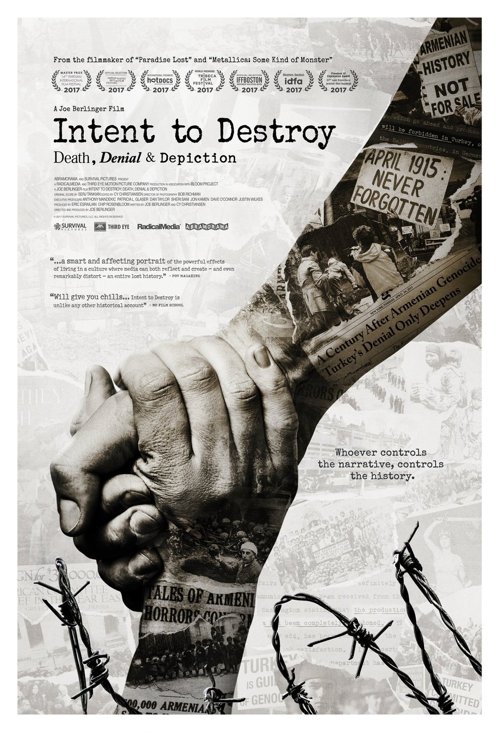 L'affiche du film Intent to Destroy