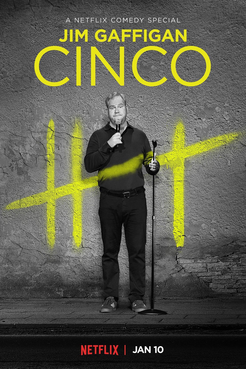 L'affiche du film Jim Gaffigan: Cinco
