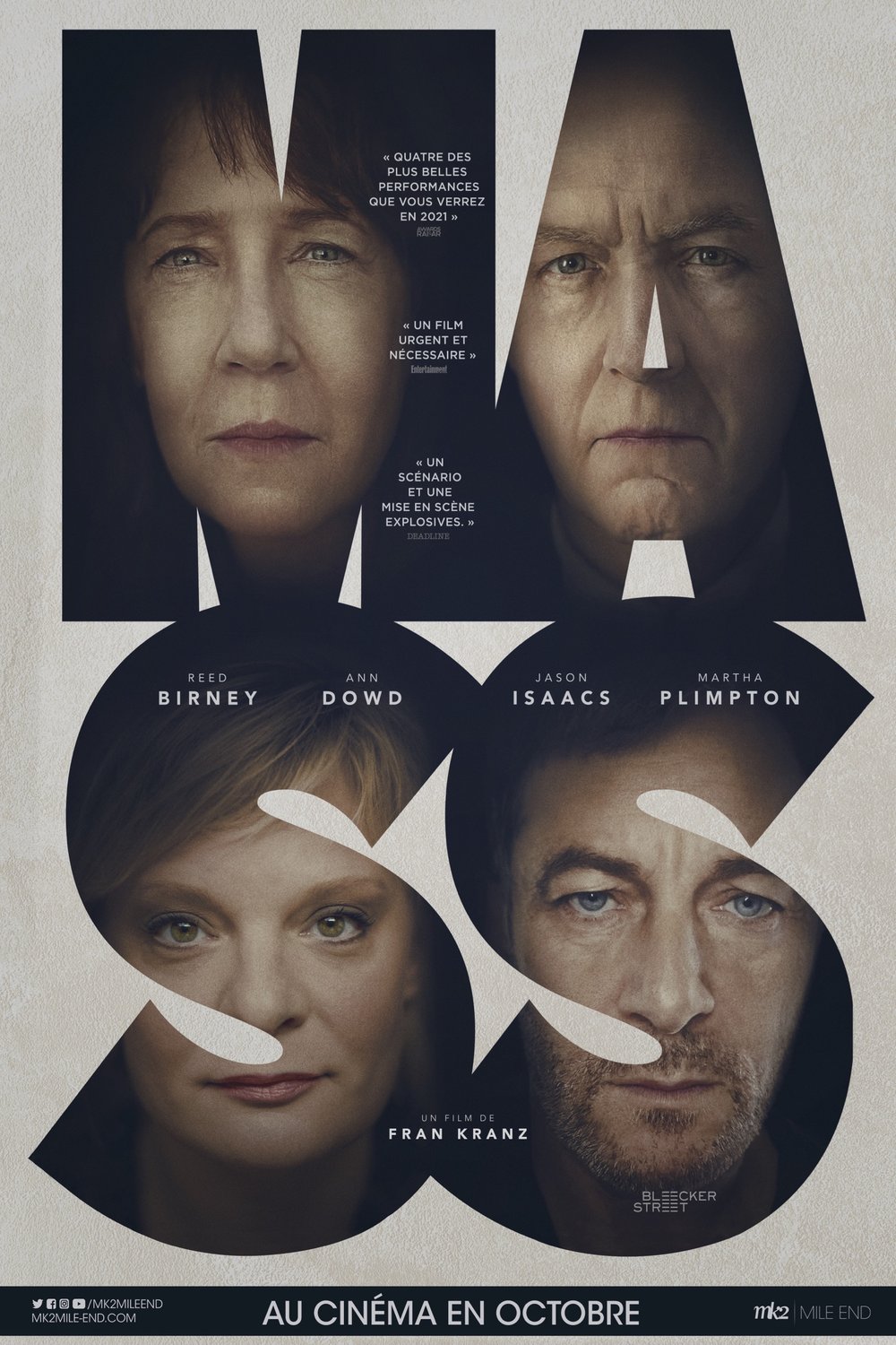 L'affiche du film Mass v.f.