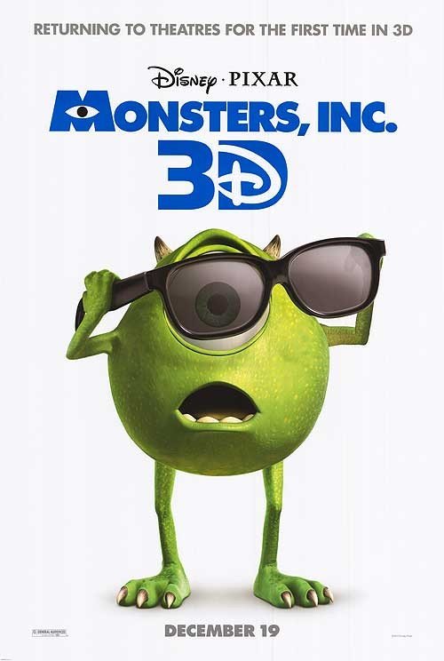 L'affiche du film Monstres, Inc. v.f.