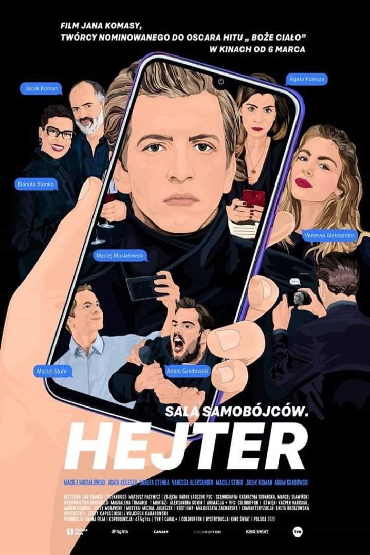 L'affiche du film Sala samobójców. Hejter