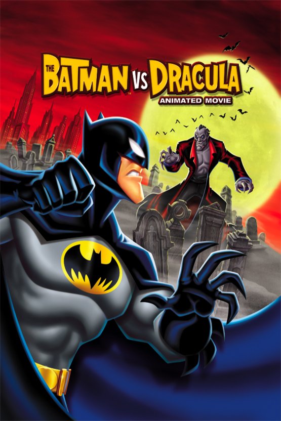 L'affiche du film The Batman vs. Dracula