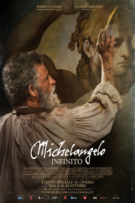 L'affiche du film The Divine Michelangelo