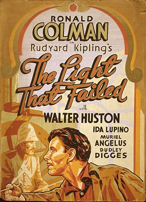 L'affiche du film The Light That Failed