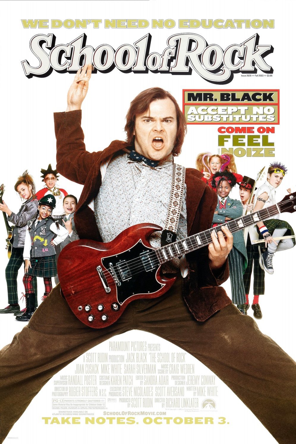 L'affiche du film L'École du rock