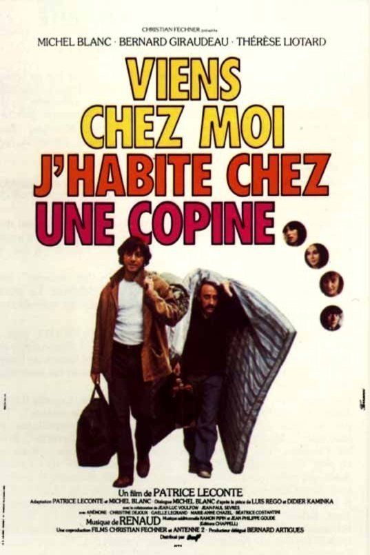 L'affiche du film Viens chez moi, j'habite chez une copine