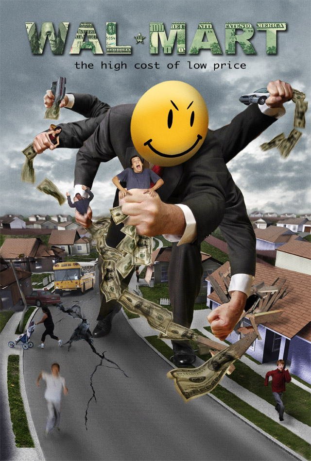 L'affiche du film Wal-Mart: The High Cost of Low Price