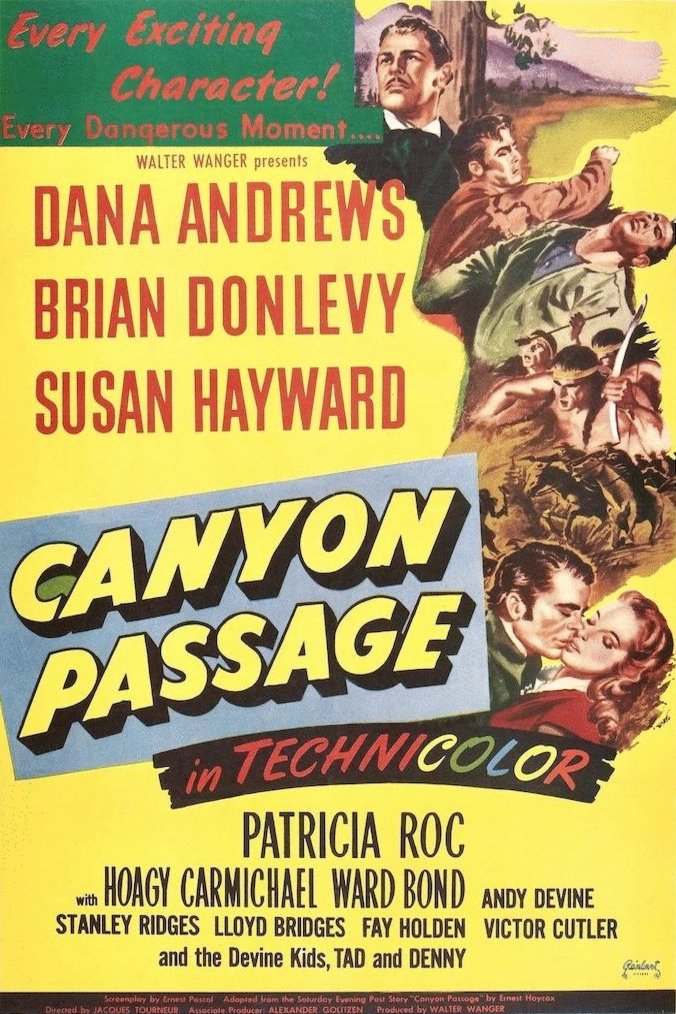 L'affiche du film Canyon Passage
