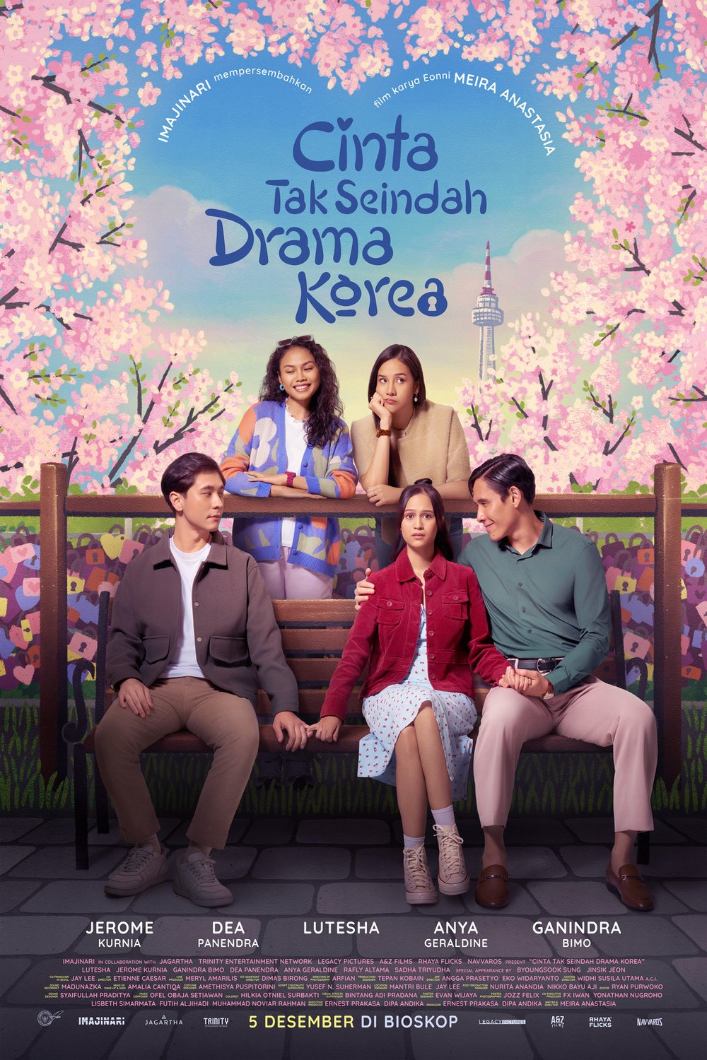 L'affiche du film Cinta Tak Seindah Drama Korea