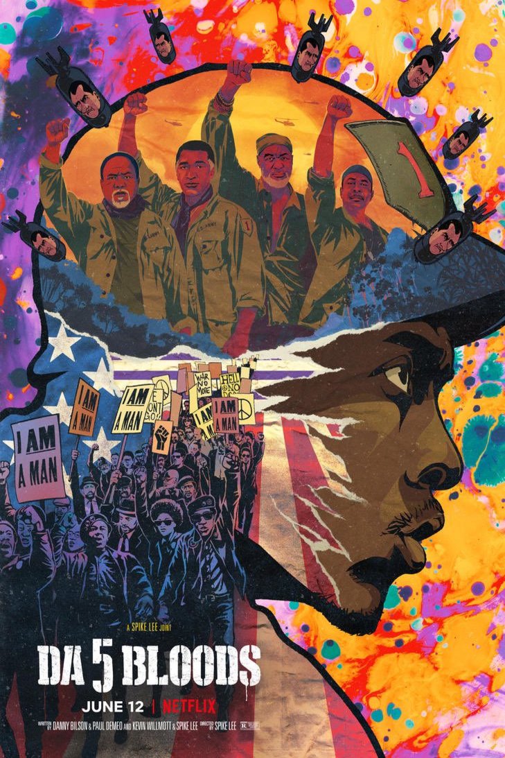L'affiche du film Da 5 Bloods: Frères de sang
