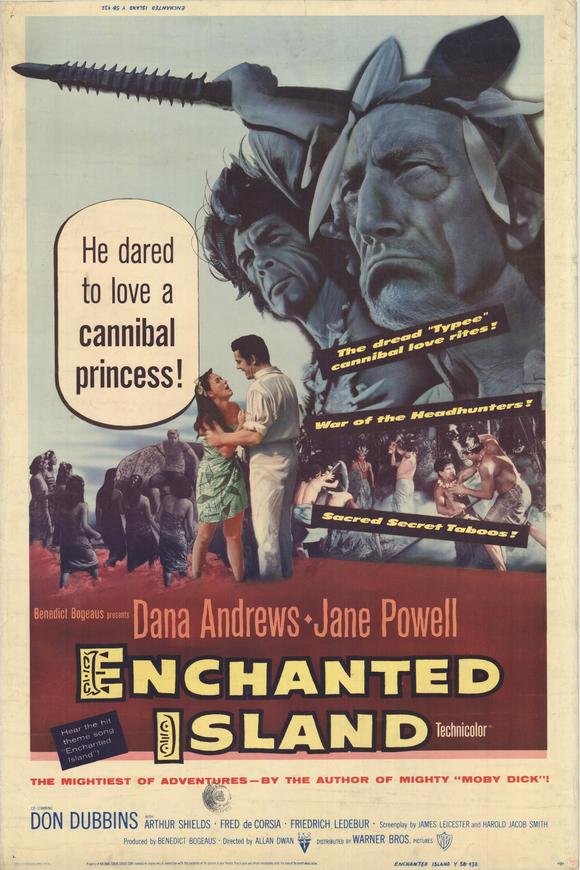 L'affiche du film Enchanted Island
