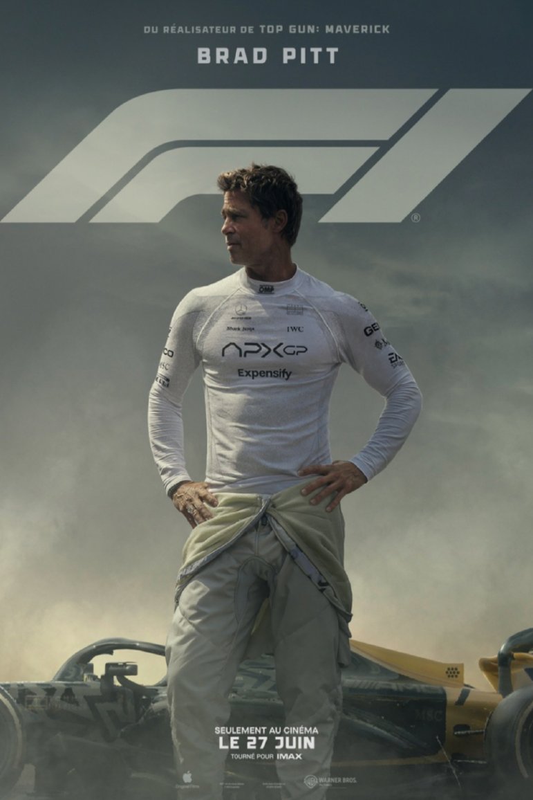 L'affiche du film F1 v.f.