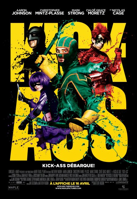 L'affiche du film Kick-Ass v.f.
