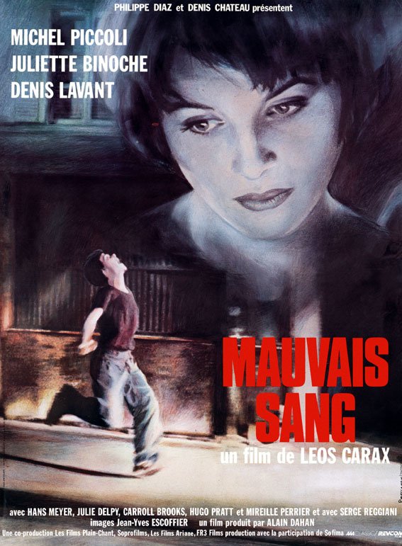 L'affiche du film Mauvais sang