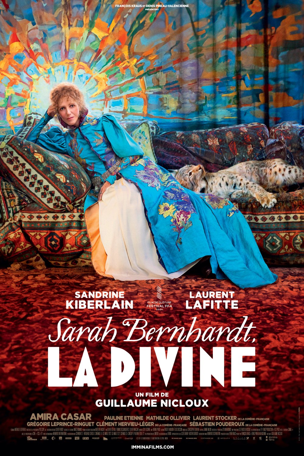 L'affiche du film Sarah Bernhardt, la divine