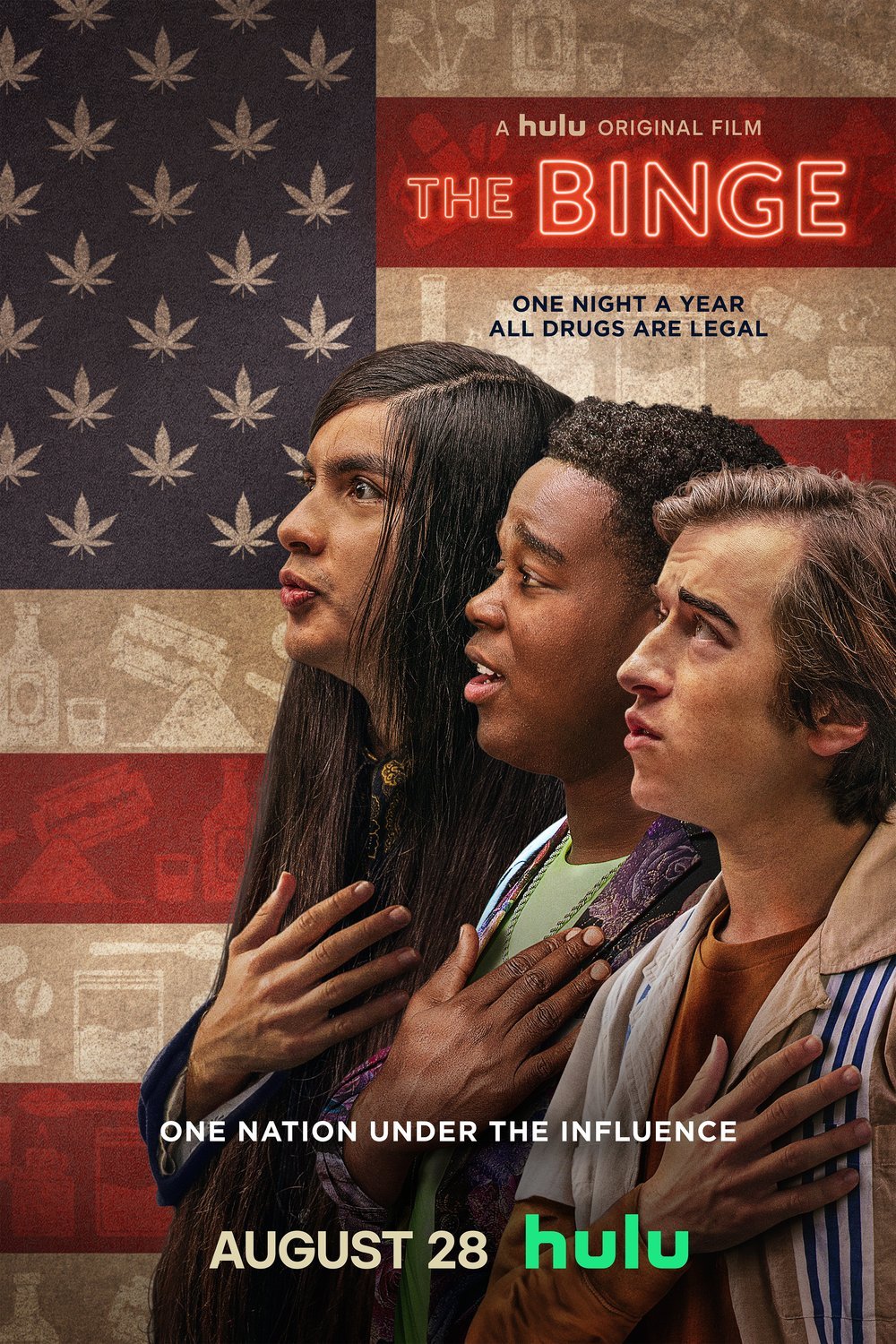 L'affiche du film The Binge