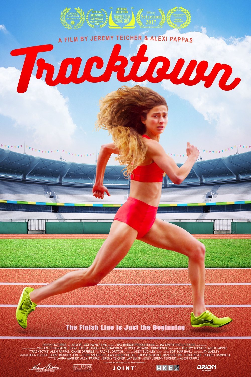 L'affiche du film Tracktown
