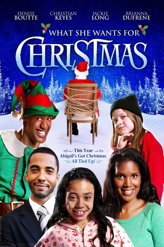 L'affiche du film What She Wants for Christmas