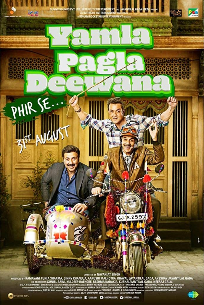 L'affiche du film Yamla Pagla Deewana Phir Se
