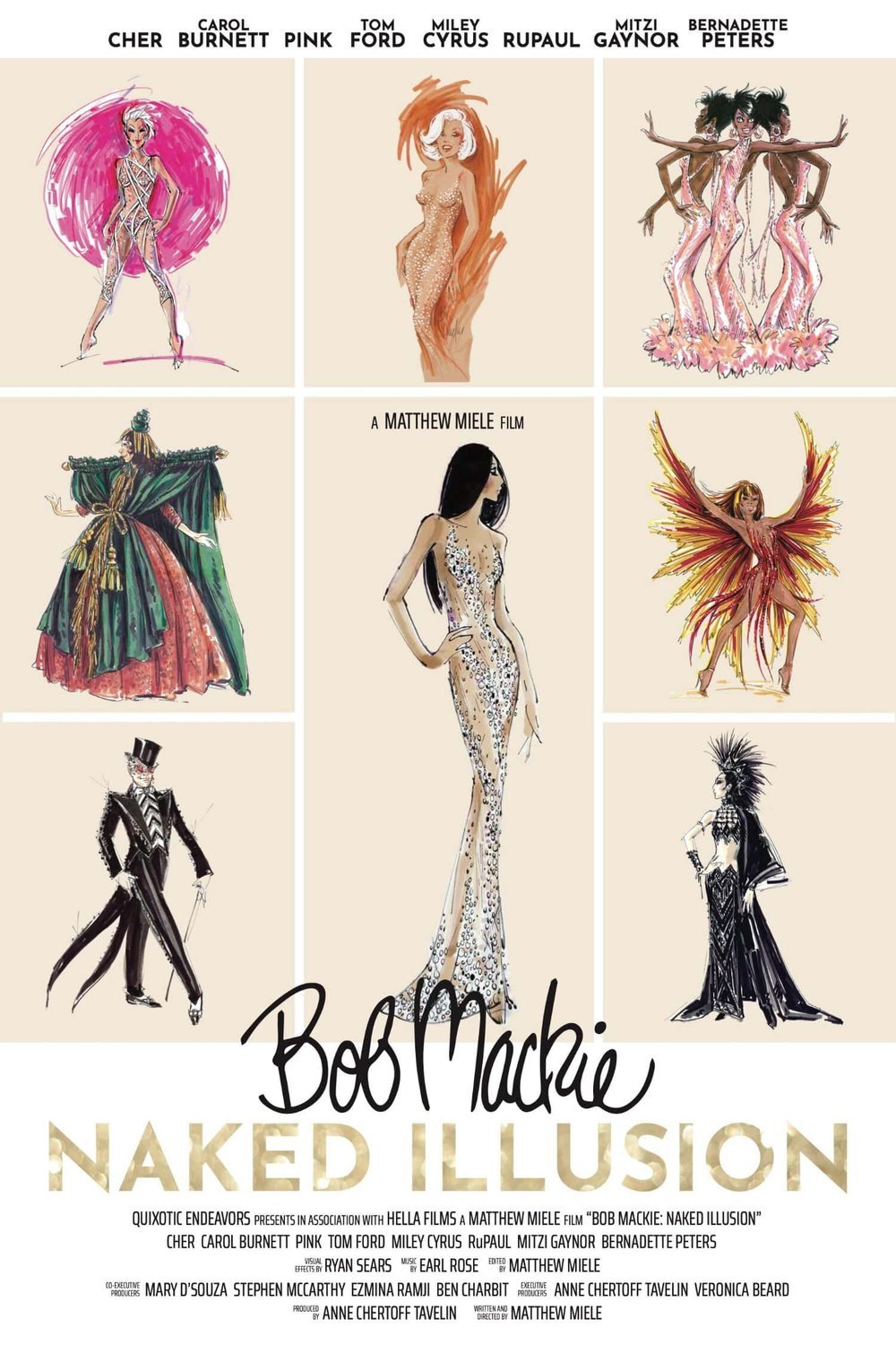 L'affiche du film Bob Mackie: Illusion Nue