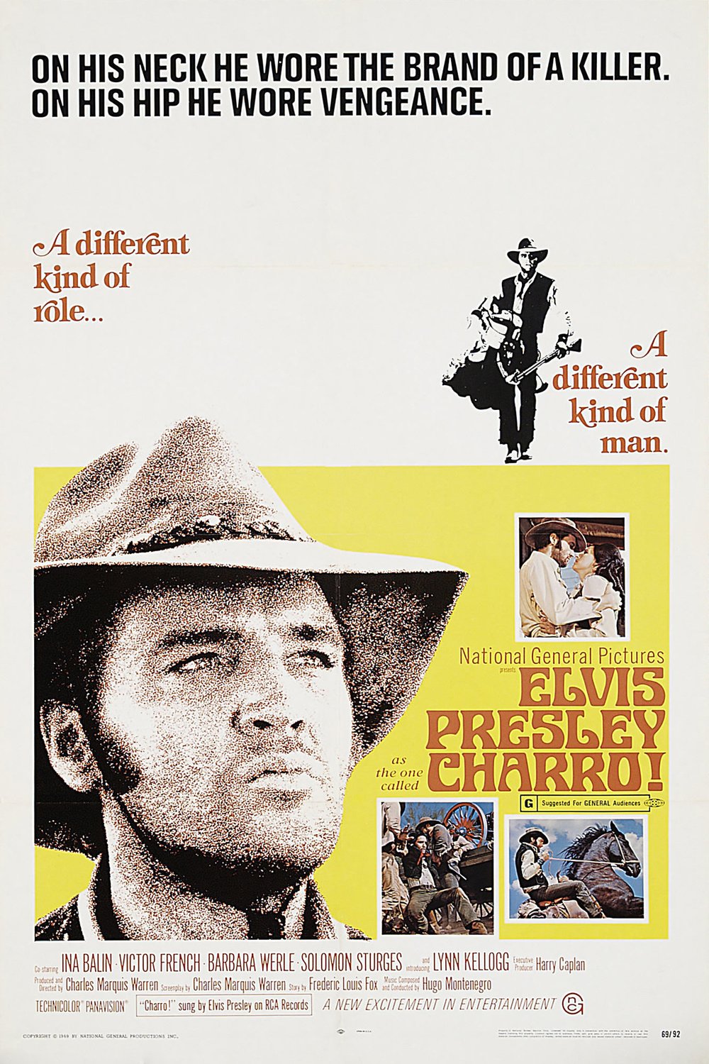 L'affiche du film Charro!