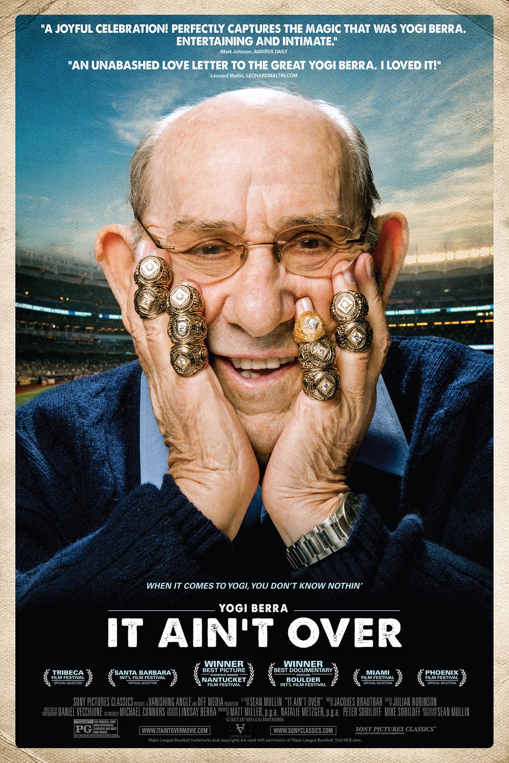 L'affiche du film It Ain't Over