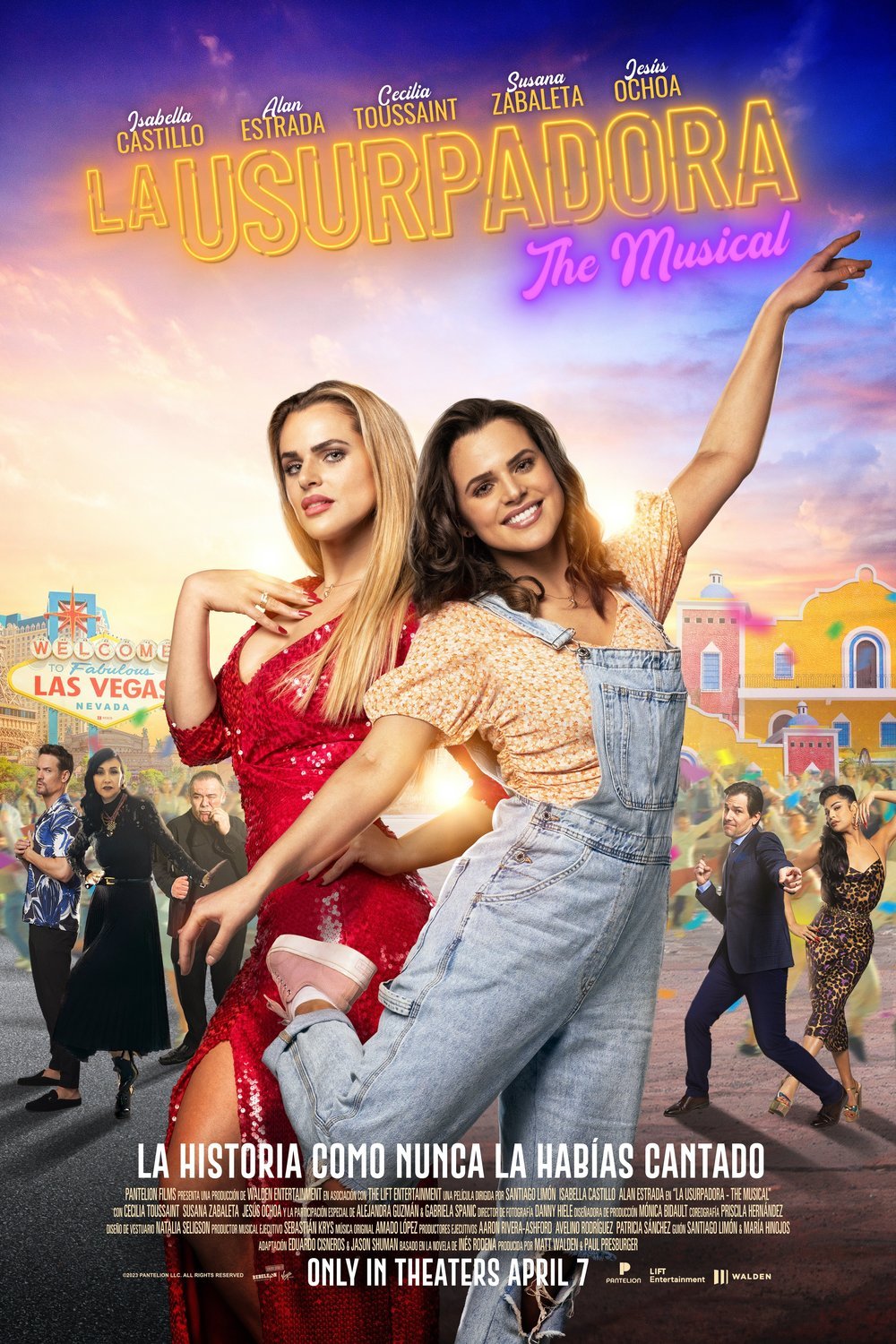 L'affiche du film La Usurpadora, the Musical